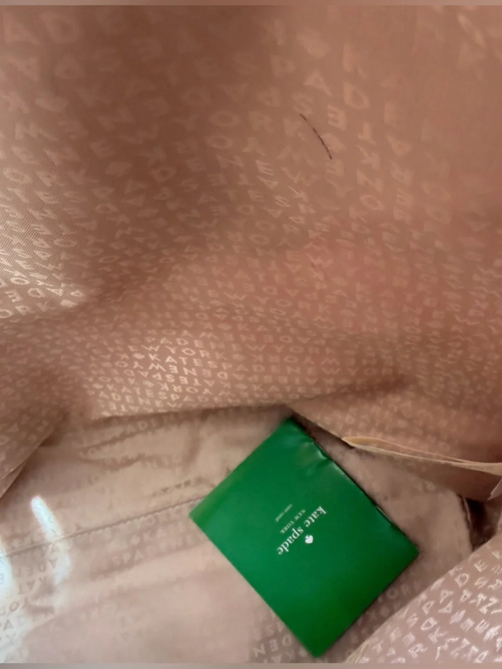 Kate Spade New York Red Patent Leather Polka Dot Tote Bag
